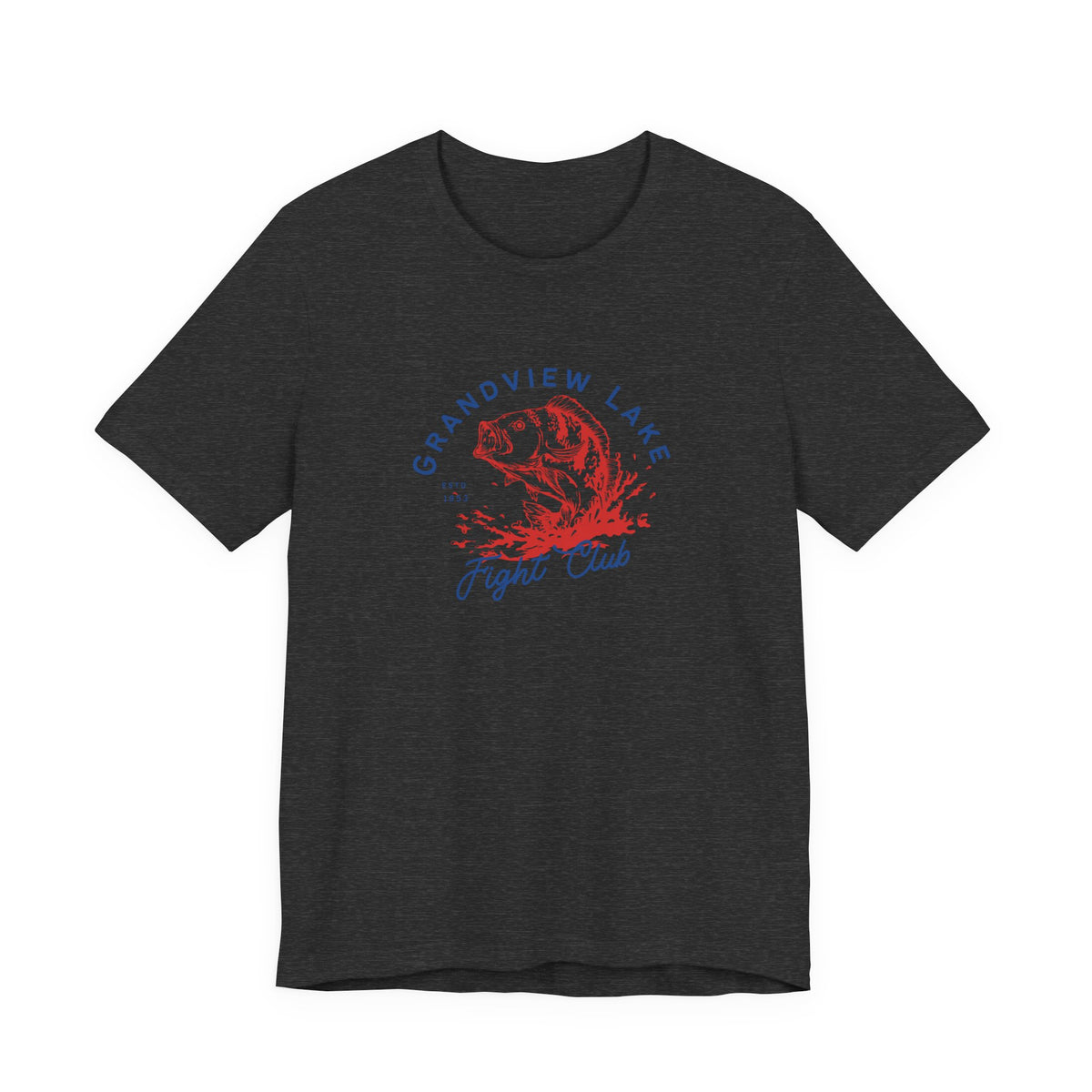 Grandview Lake Fight Club Fishing T-Shirt
