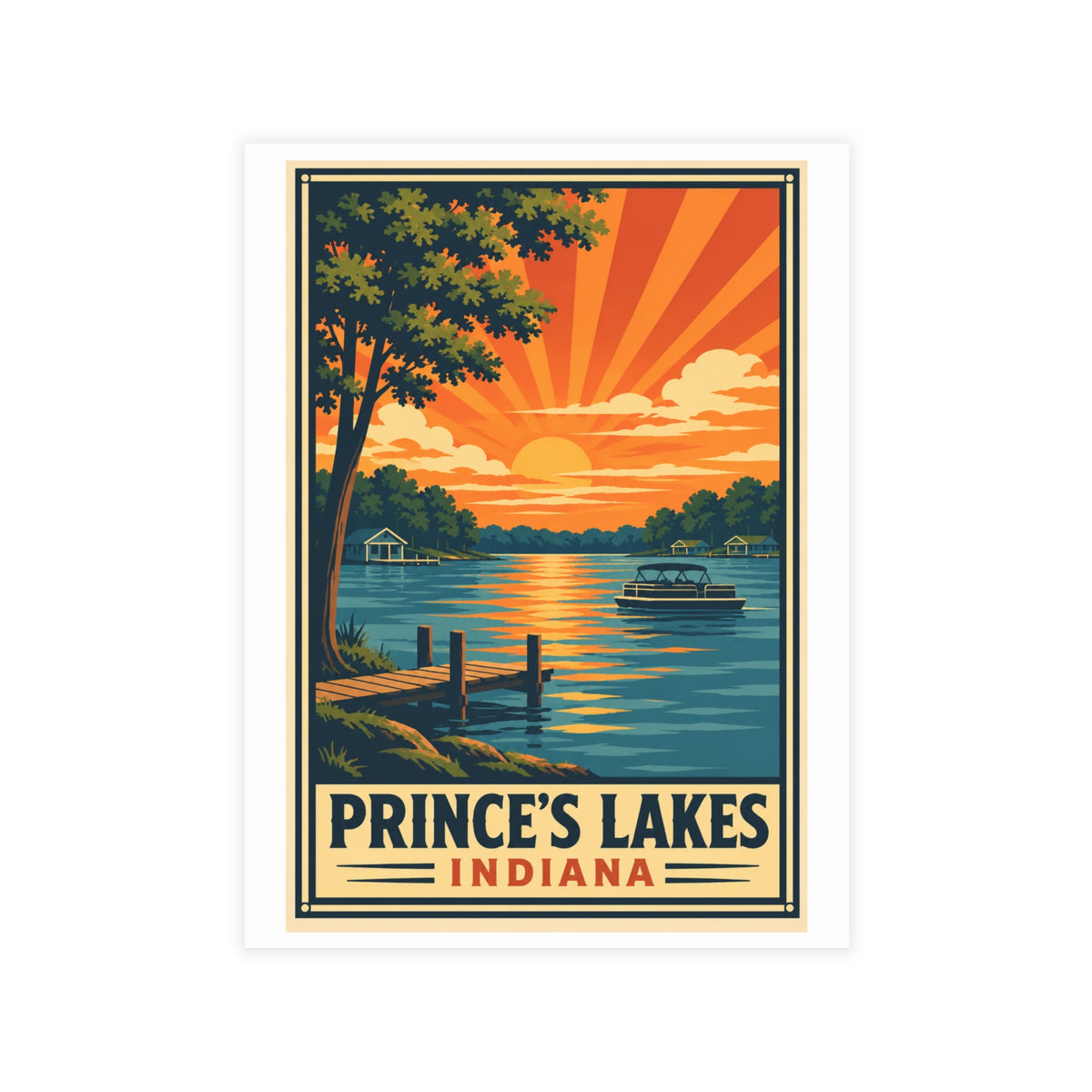 Postcard Bundles (envelopes not included) Prince's Lakes Postcard Party Invitation