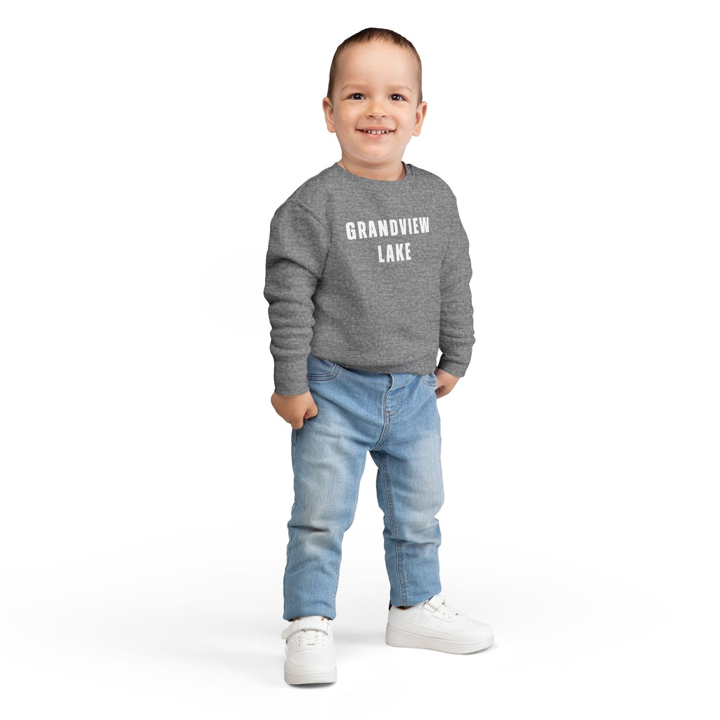 Toddler Sweatshirt - "PRINCE'S LAKES" Retro Camp Logo Kids Pullover