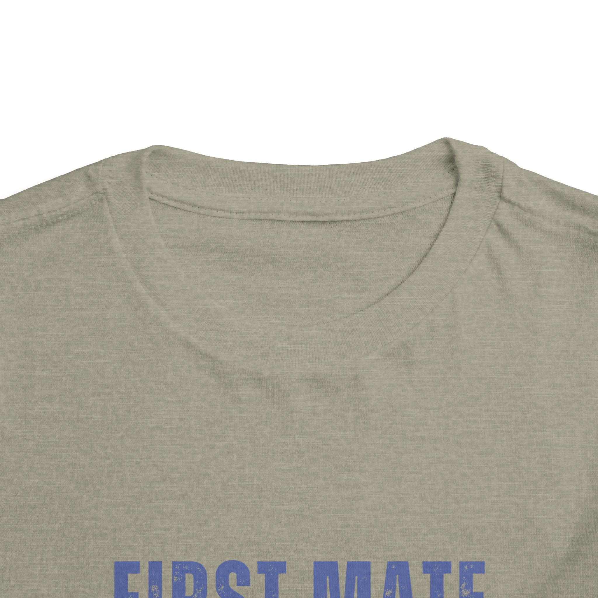 First Mate Toddler Tee — 'First Mate, Prince's Lakes' Nautical Shirt