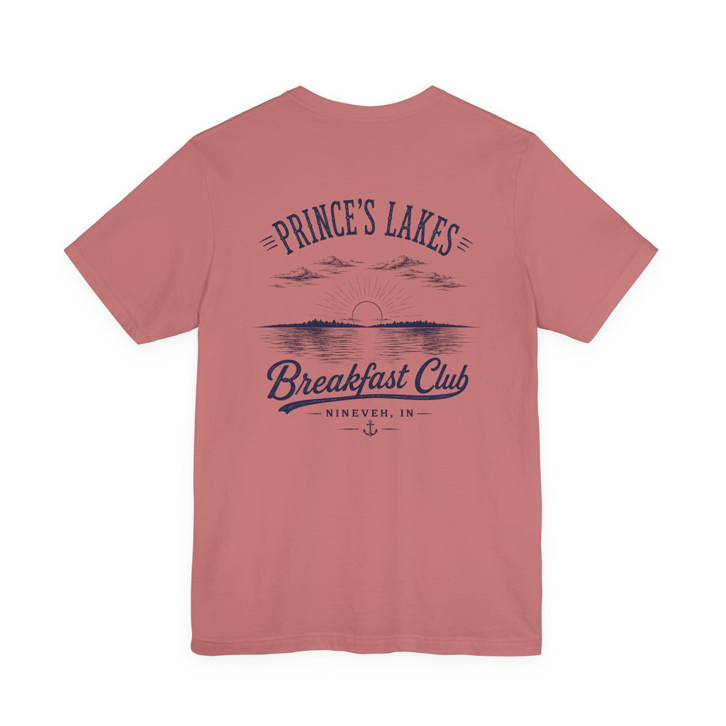 Breakfast Club Lake T‑Shirt — "Good Food. Good Company. Good Morning."