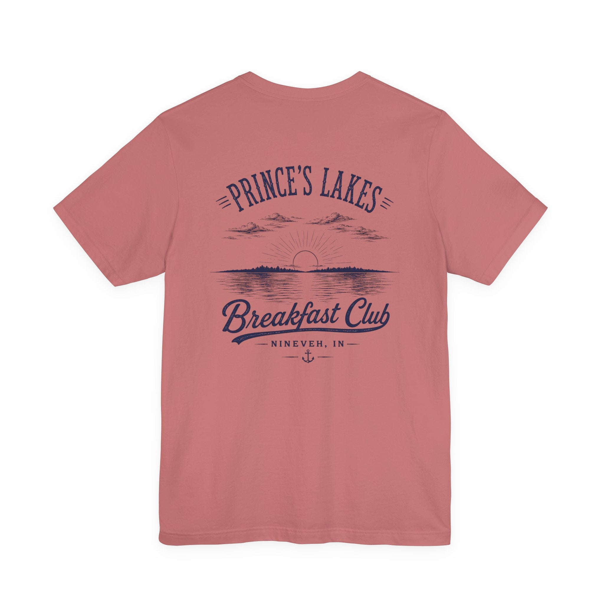Breakfast Club Lake T‑Shirt — "Good Food. Good Company. Good Morning."