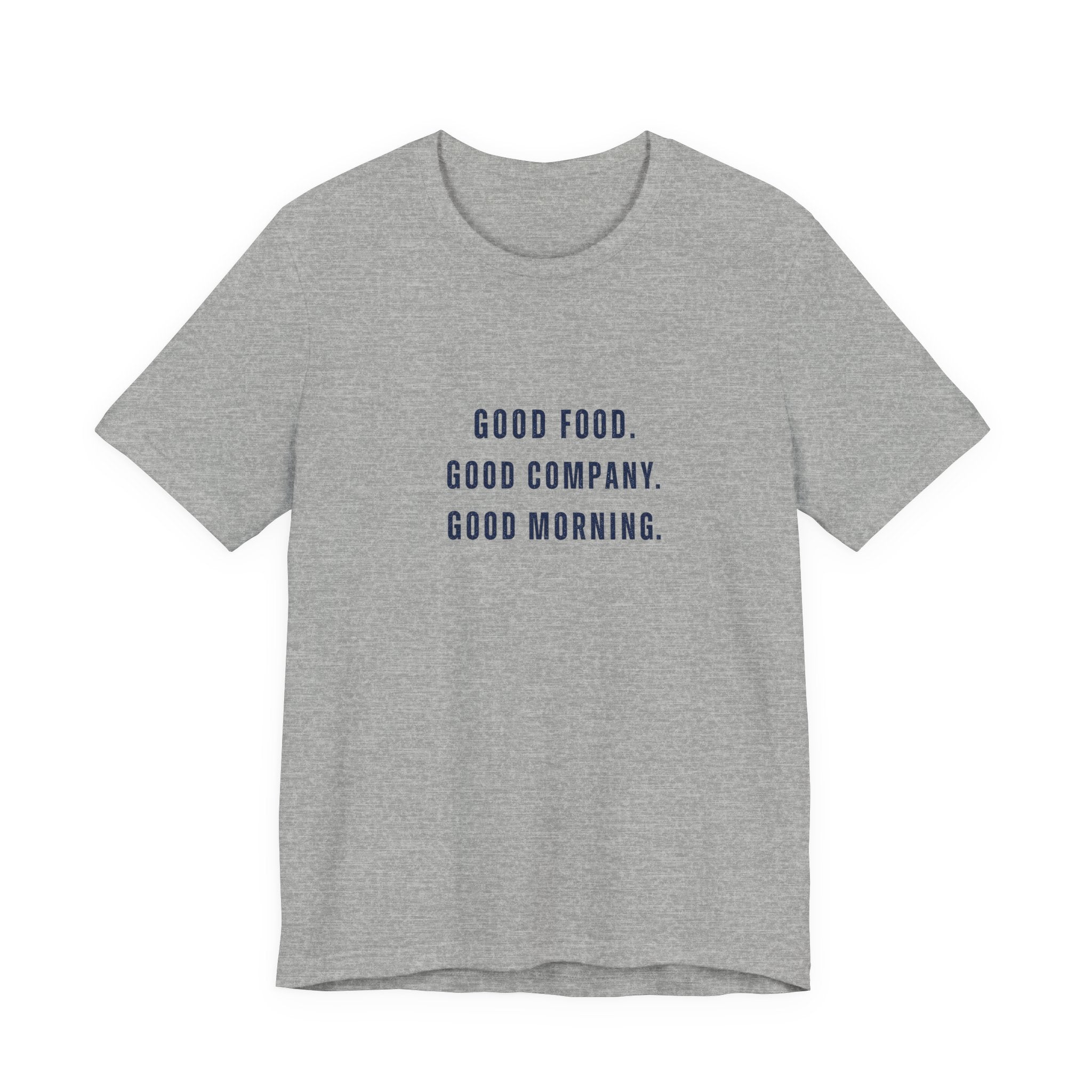 Breakfast Club Lake T‑Shirt — "Good Food. Good Company. Good Morning."