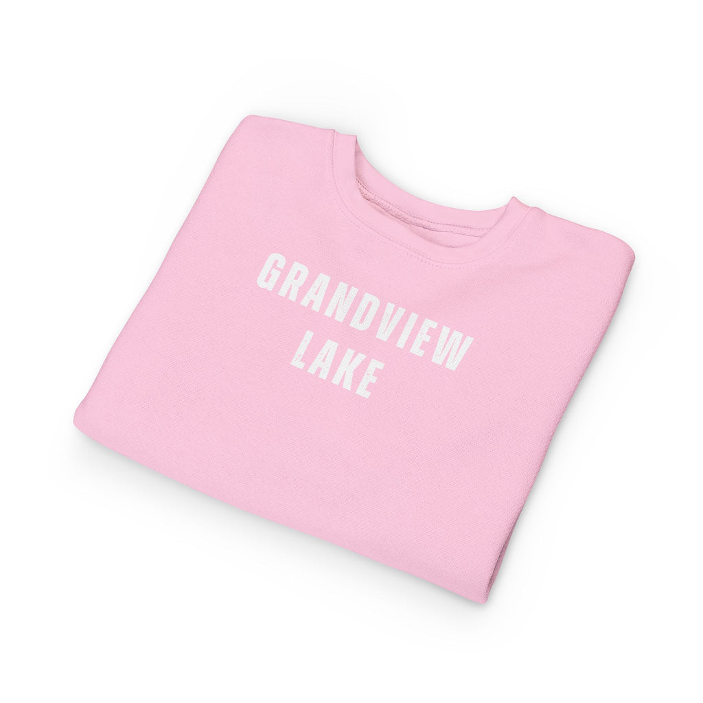 Toddler Sweatshirt - "PRINCE'S LAKES" Retro Camp Logo Kids Pullover