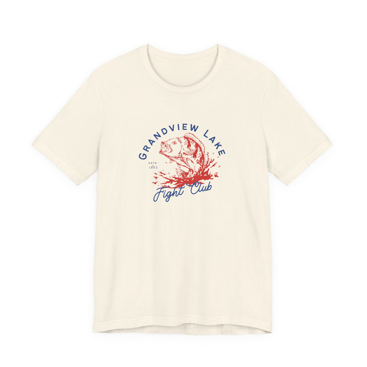 Grandview Lake Fight Club Fishing T-Shirt