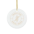 Ceramic Ornament — Prince’s Lakes Kayak Design (Nineveh, Indiana)