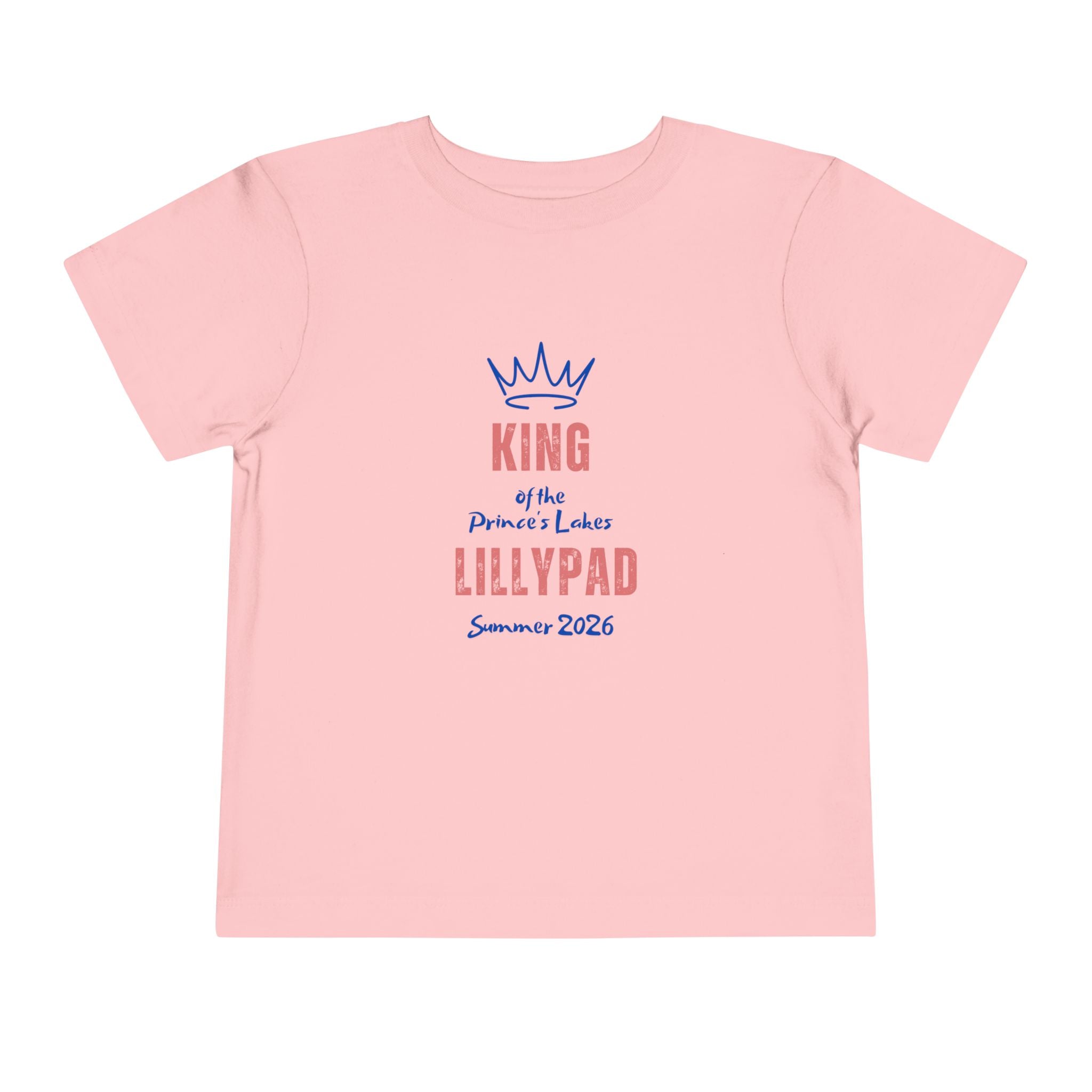 King of the Lillypad Toddler Tee — Prince's Lakes Summer 2026'