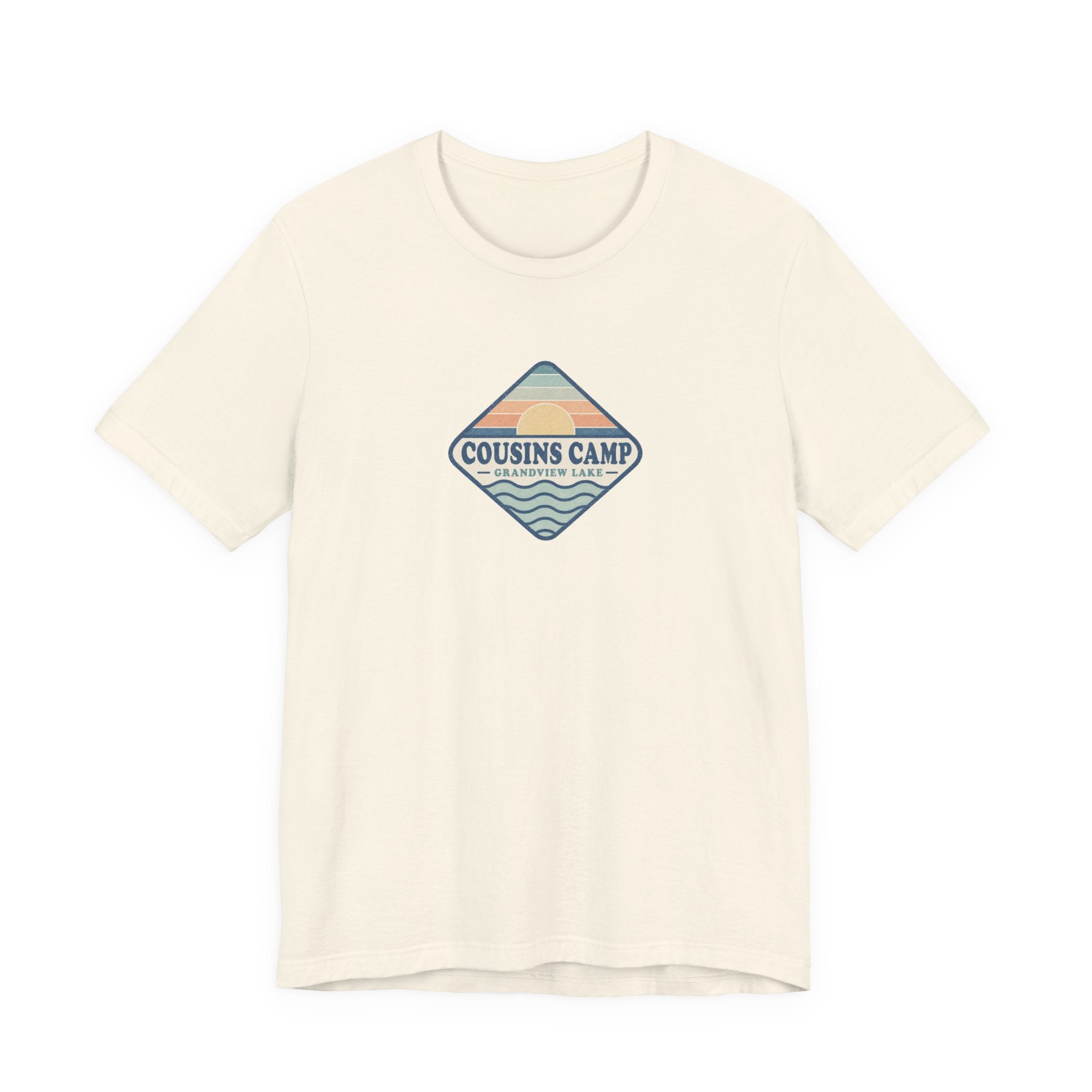 Camp Staff T-Shirt — 'Cousins Camp' Vintage Lake Tee