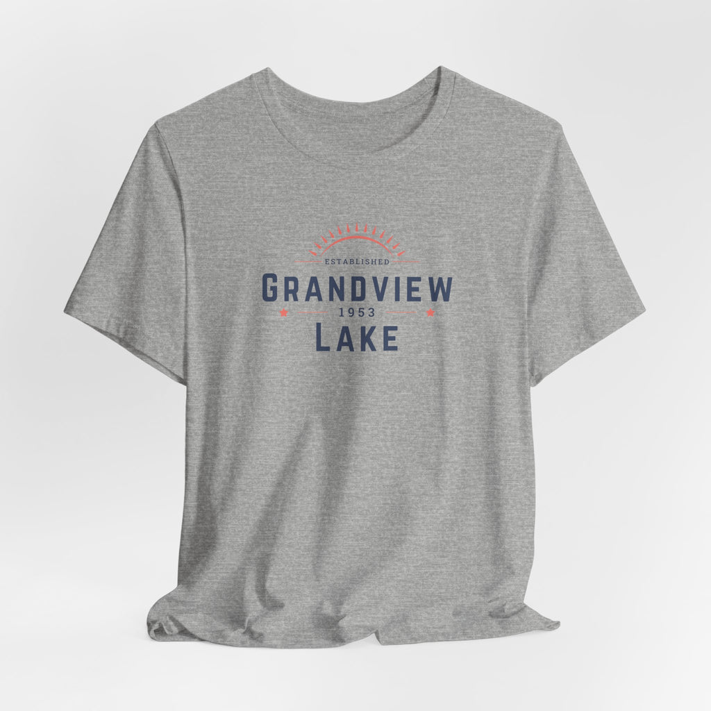 Grandview Lake Tee – Retro Lakeside Graphic T-Shirt