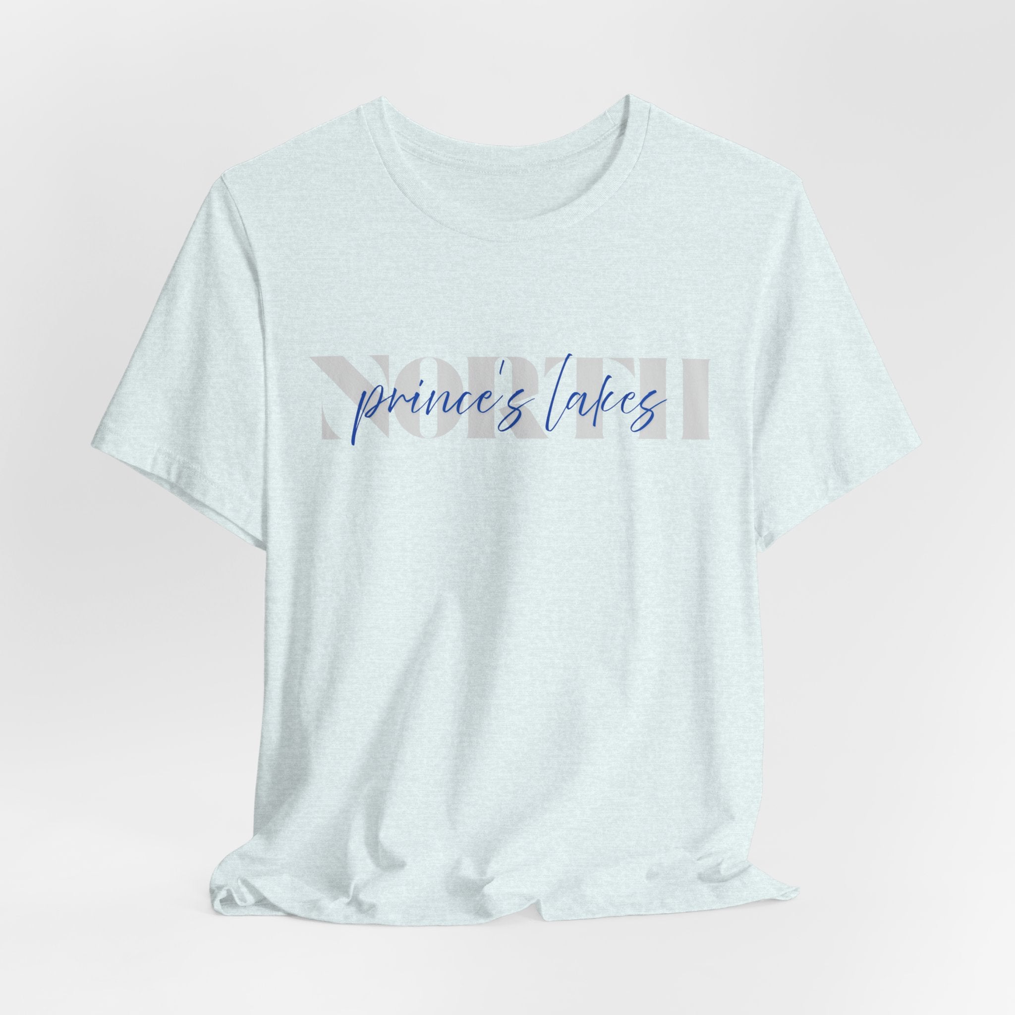 Prince's Lakes NORTH Tee — Script Graphic T-Shirt