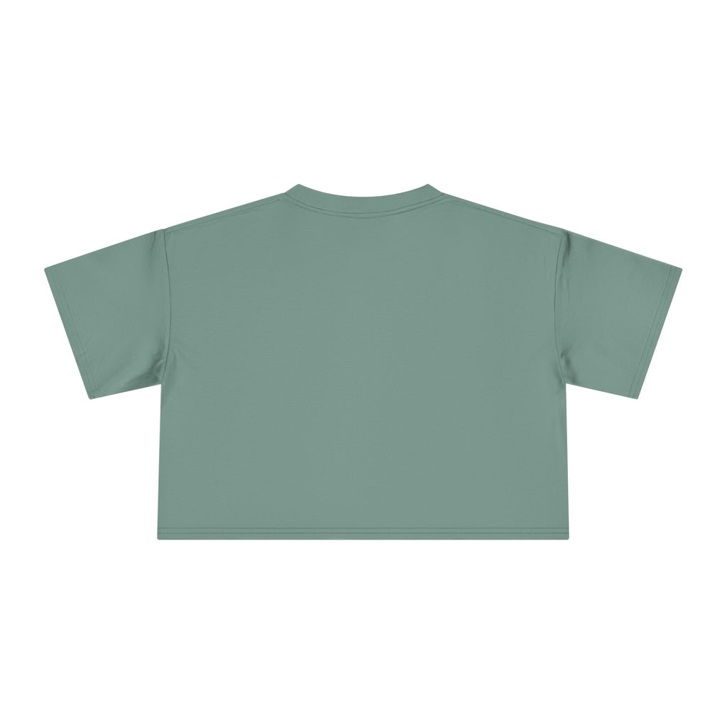 Script Logo Crop Tee — "grandview lake" Women's Casual Top