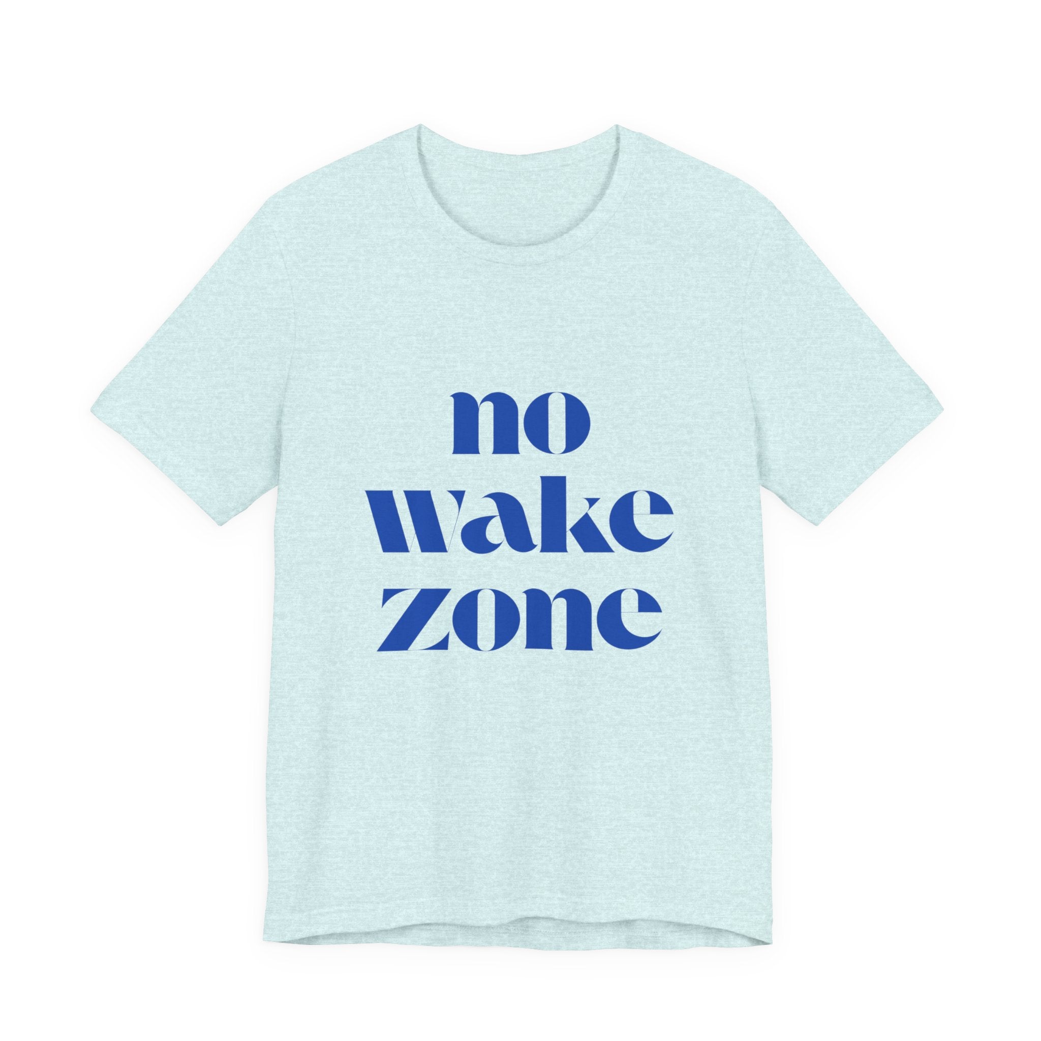 No Wake Zone T-Shirt — Nautical Relaxed Graphic Tee