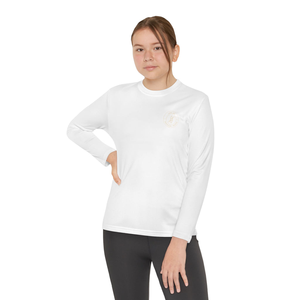 Youth Long Sleeve Tee - Lamb Lake Kayak Logo