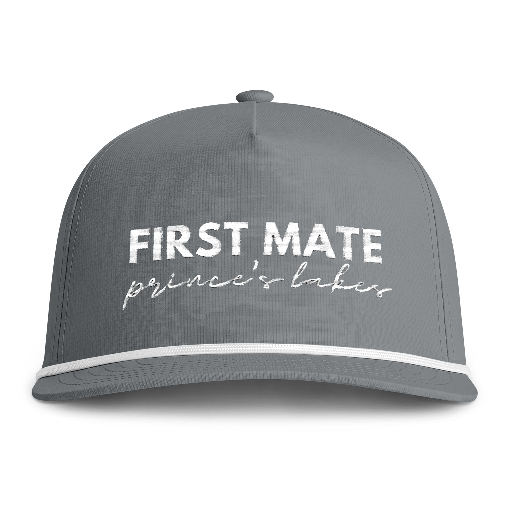First Mate Rope Cap – Sunwashed Nautical Hat