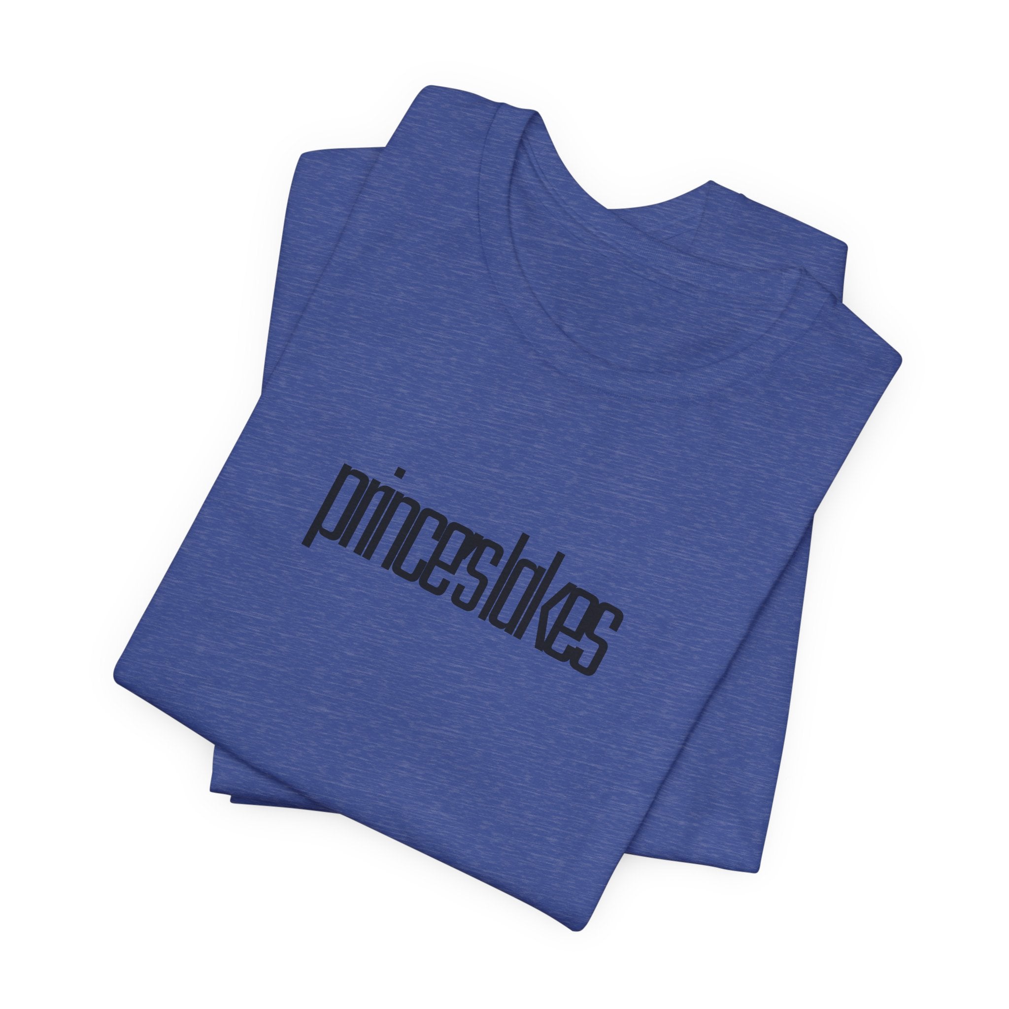 'prince's lakes' Graphic Tee —  Minimal Logo T‑Shirt