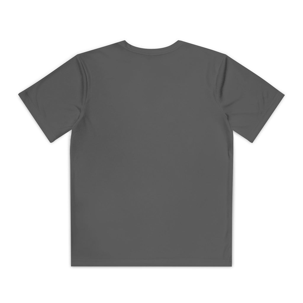 Prince's Lakes Youth Performance Tee — Retro Sunset Camp Shirt