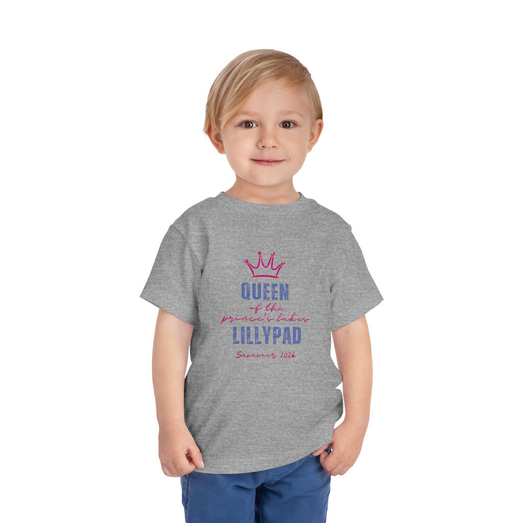 Toddler Tee — “Queen of the Lillypad” Prince's Lakes Summer 2026