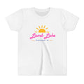 Youth Tee — Lamb Lake Retro Sunset Kids Shirt (Trafalgar, IN)