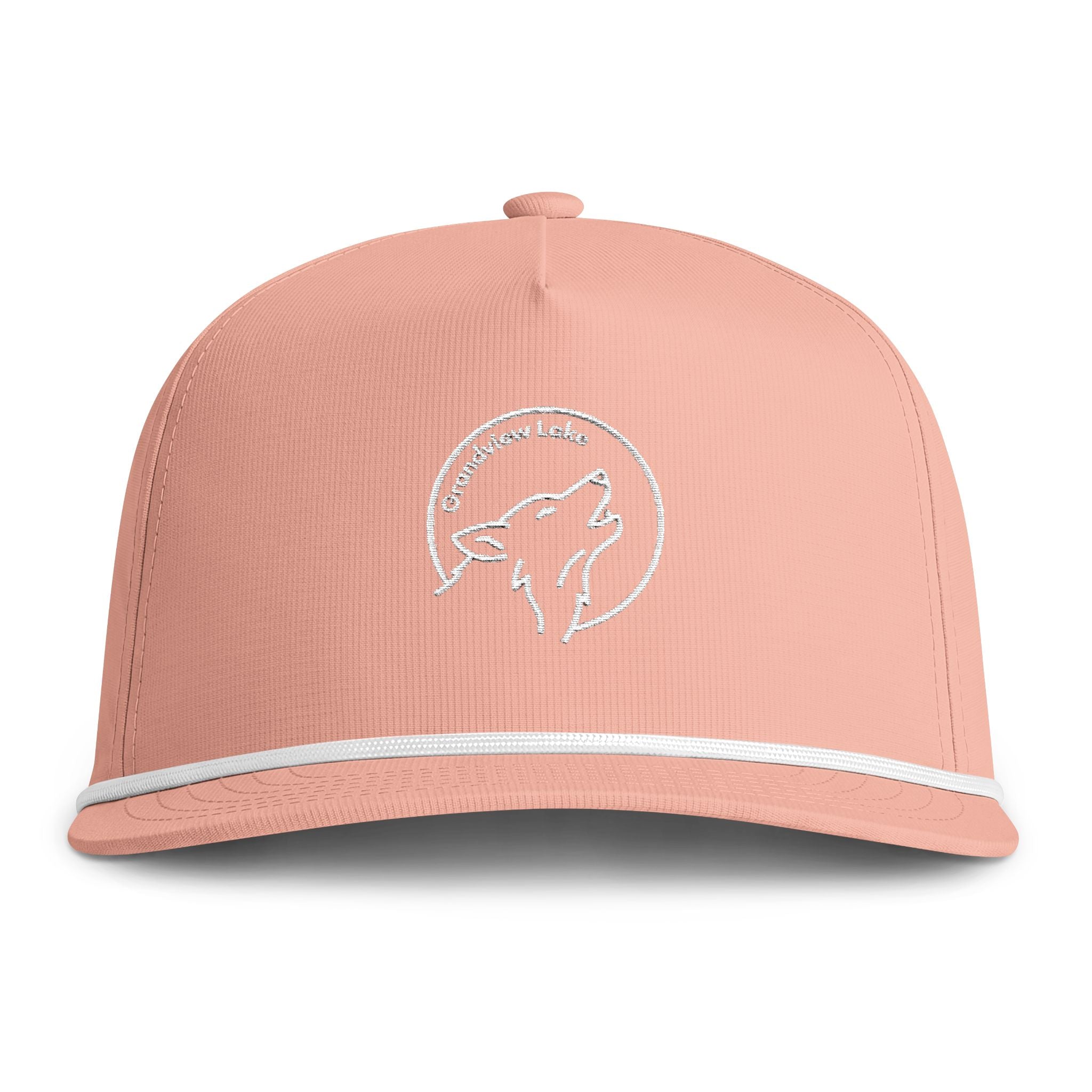 Sunwashed Grandview Full Moon Club Cap — Vintage Rope-Trim Hat