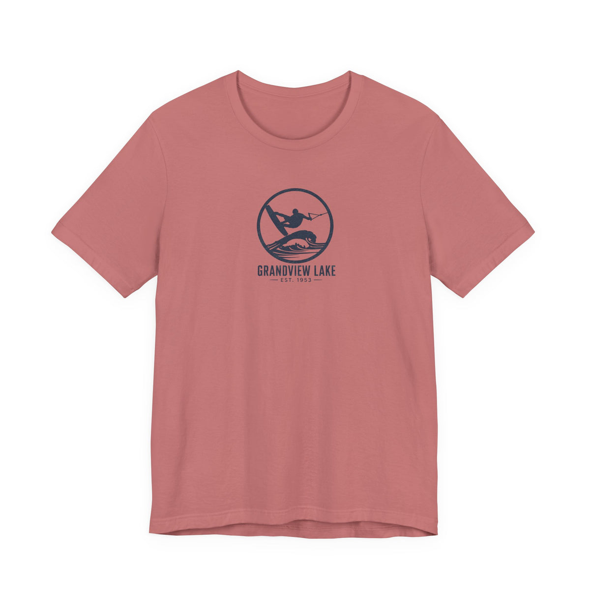 Grandview Lake Wakesurf Emblem Tee — Unisex
