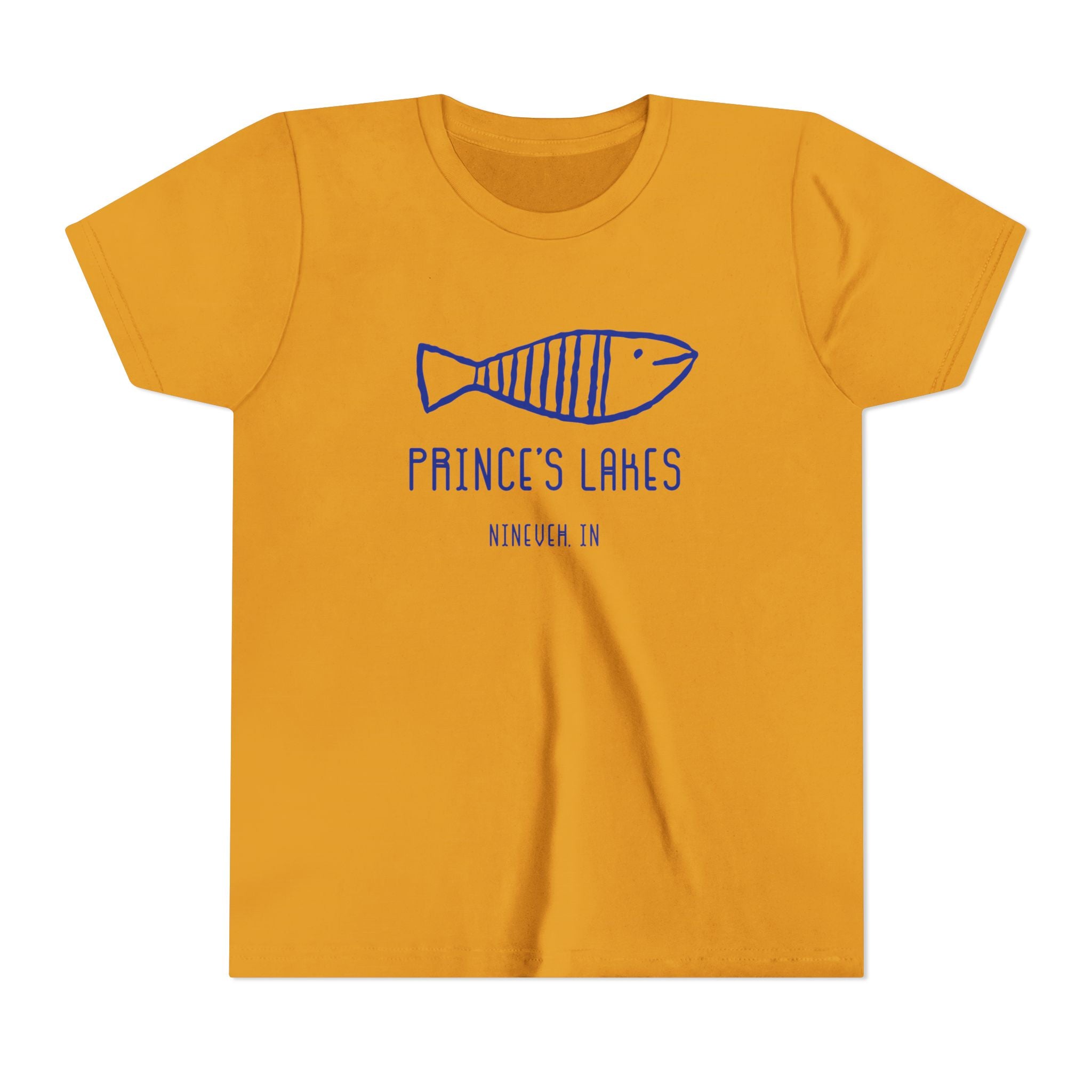 Youth Tee — 'Prince's Lakes' Retro Fish Kids T-Shirt