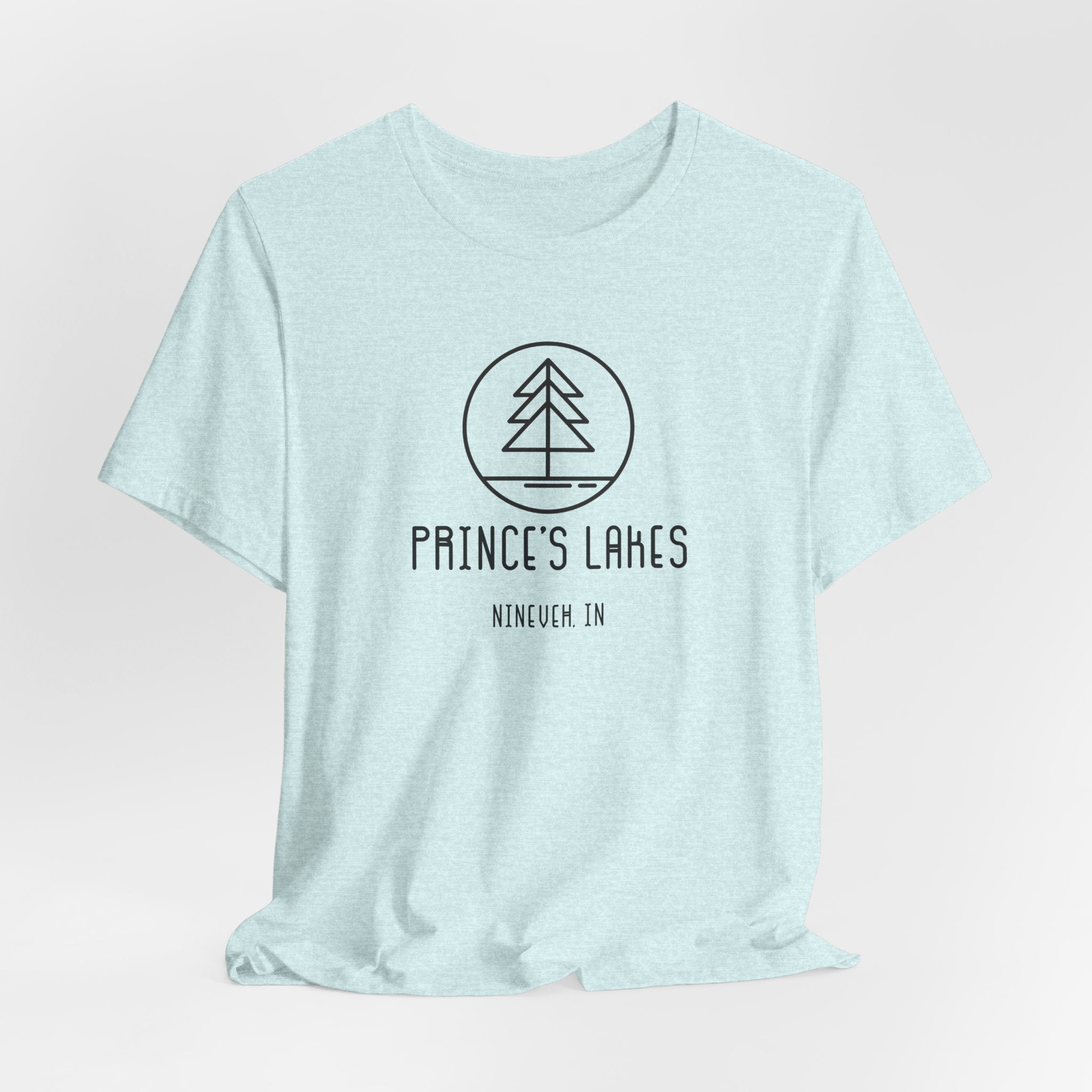 Prince's Lakes Minimalist Tee — Lake Forest Graphic Short Sleeve Shirt