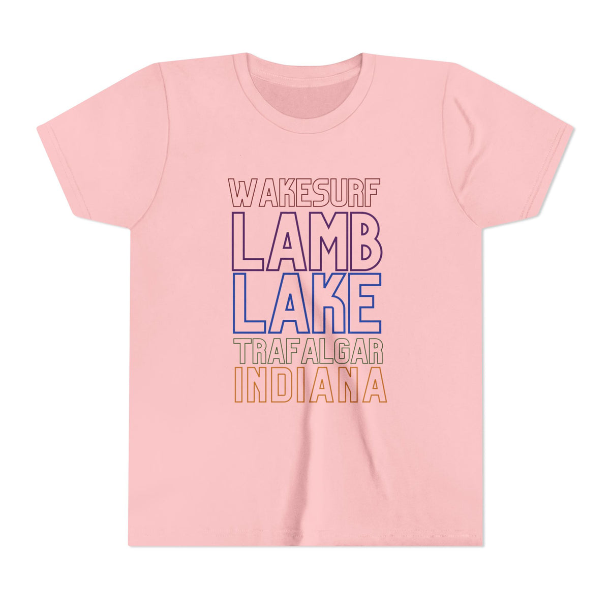 Youth Tee - Lamb Lake Columbus Indiana Wakesurf (Kids)