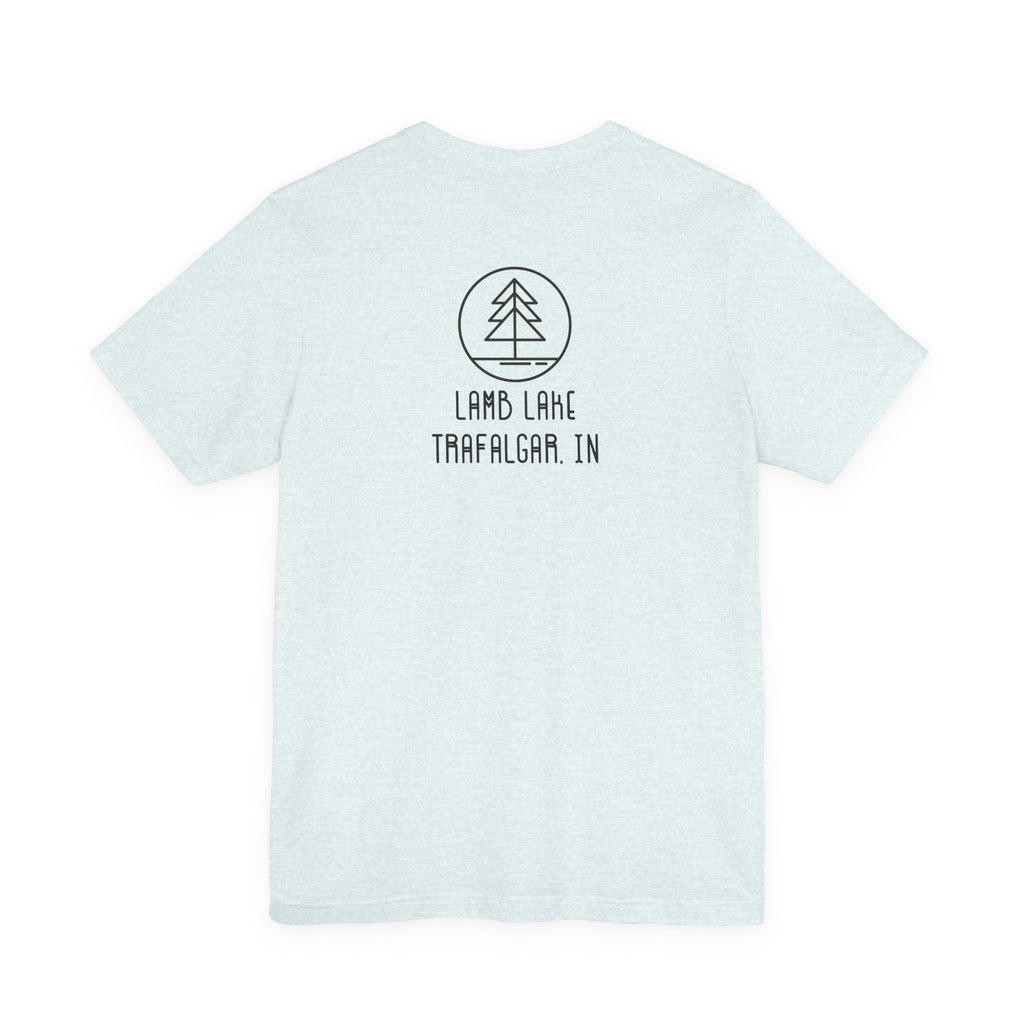 Lamb Lake Minimalist Tee — Lake Forest Graphic Short Sleeve Shirt