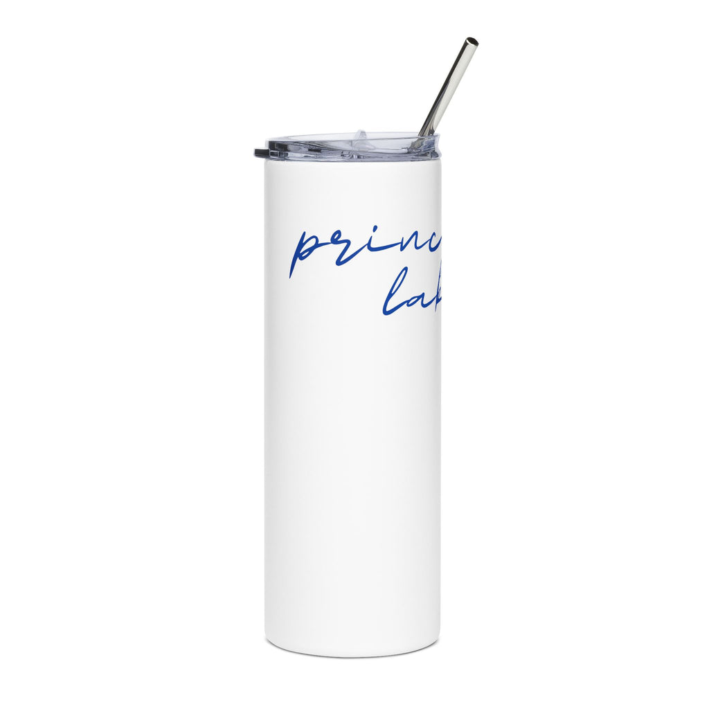 20oz Stainless Tumbler — Minimal Script "prince's lakes" Travel Cup