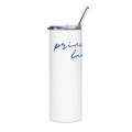 20oz Stainless Tumbler — Minimal Script "prince's lakes" Travel Cup