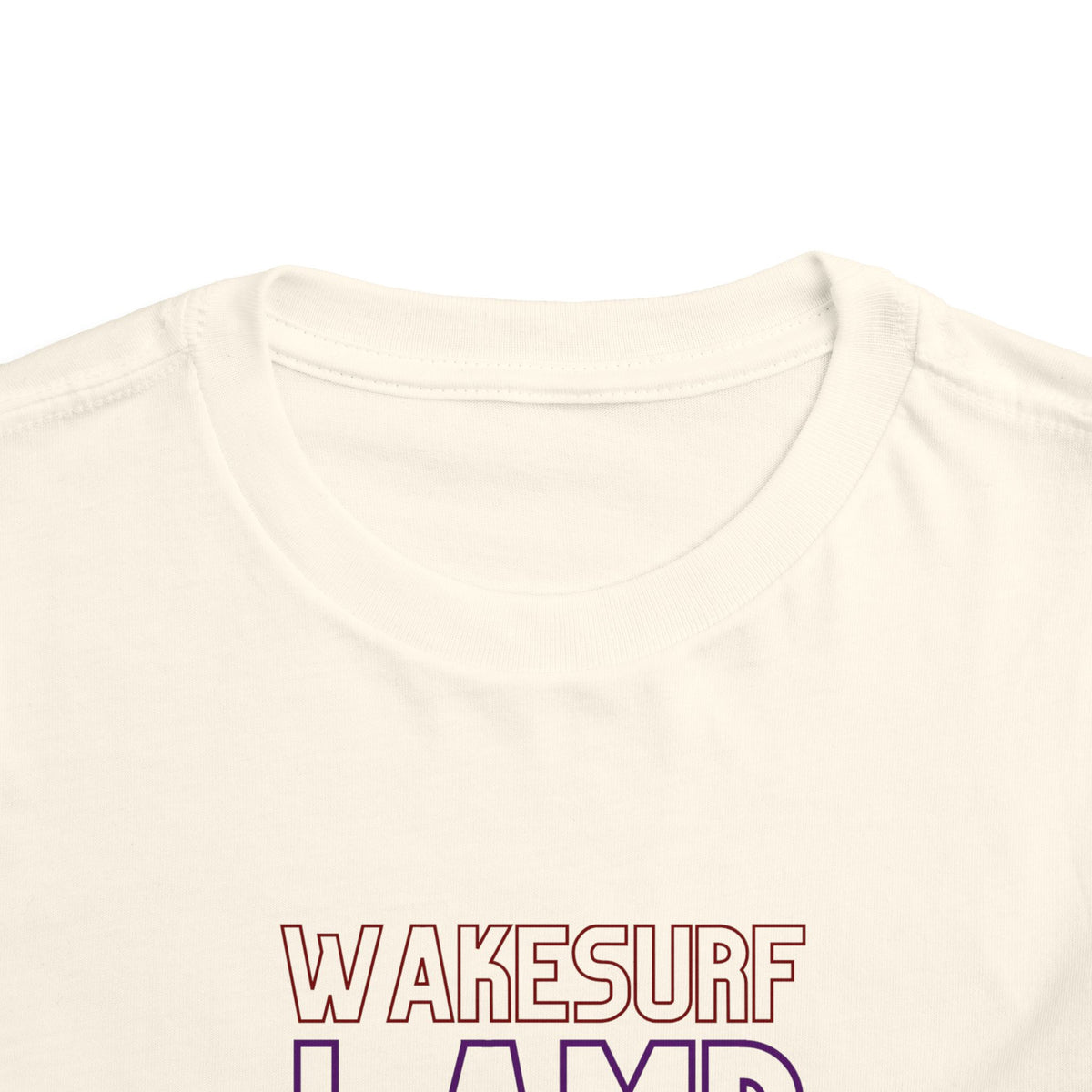Lamb Lake Trafalgar Indiana Toddler Tee — Wakesurf Summer Shirt