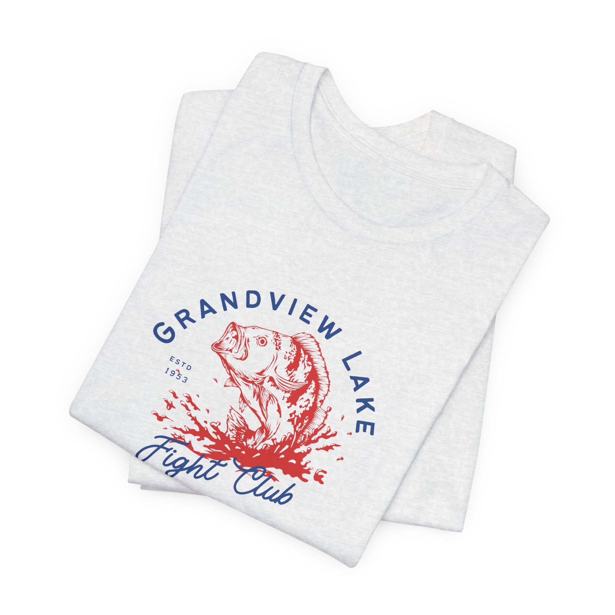 Grandview Lake Fight Club Fishing T-Shirt