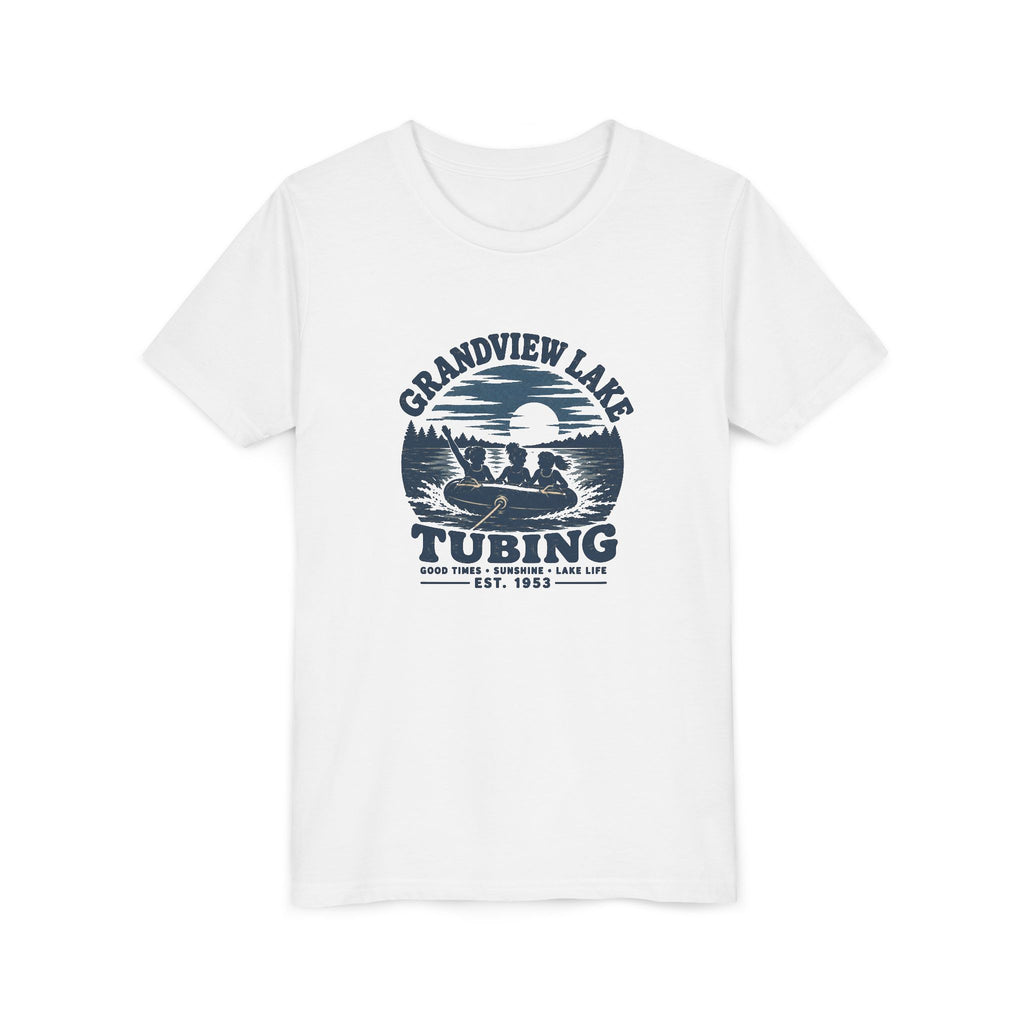Grandview Lake Tubing Youth Tee – Kids Summer Lake T-Shirt