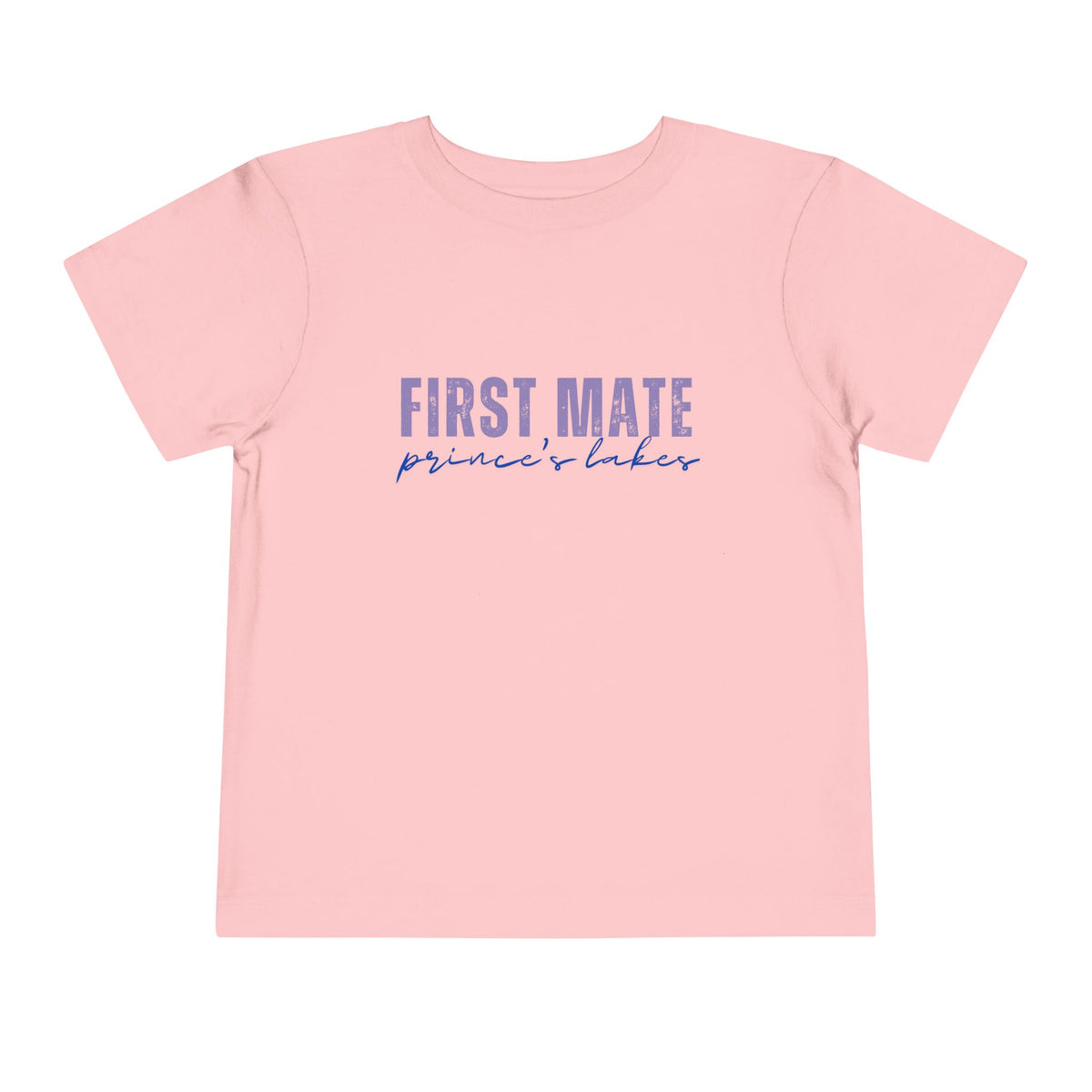 First Mate Toddler Tee — 'First Mate, Prince's Lakes' Nautical Shirt