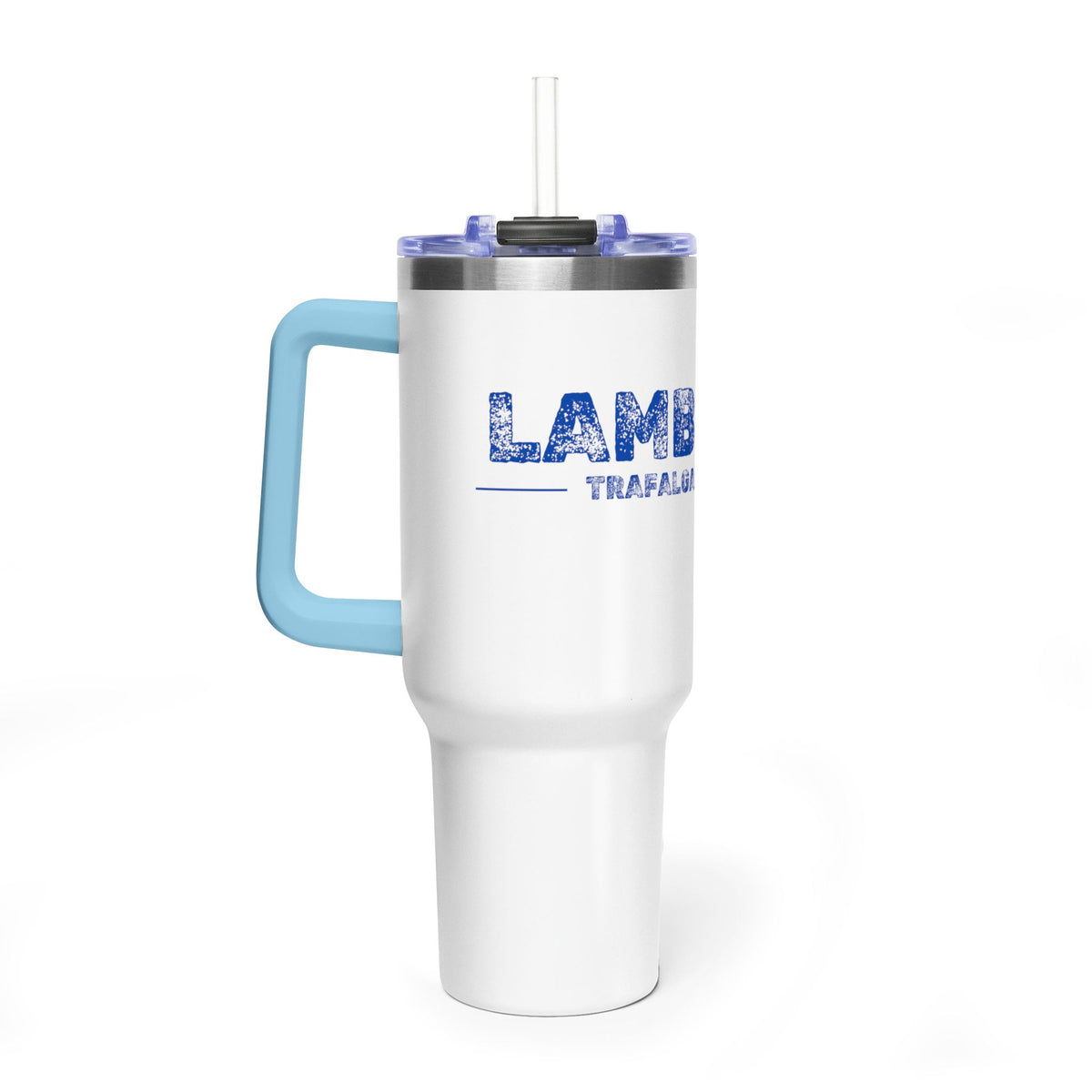 Lamb Lake Boat 40oz Vacuum Tumbler – Insulated Travel Mug
