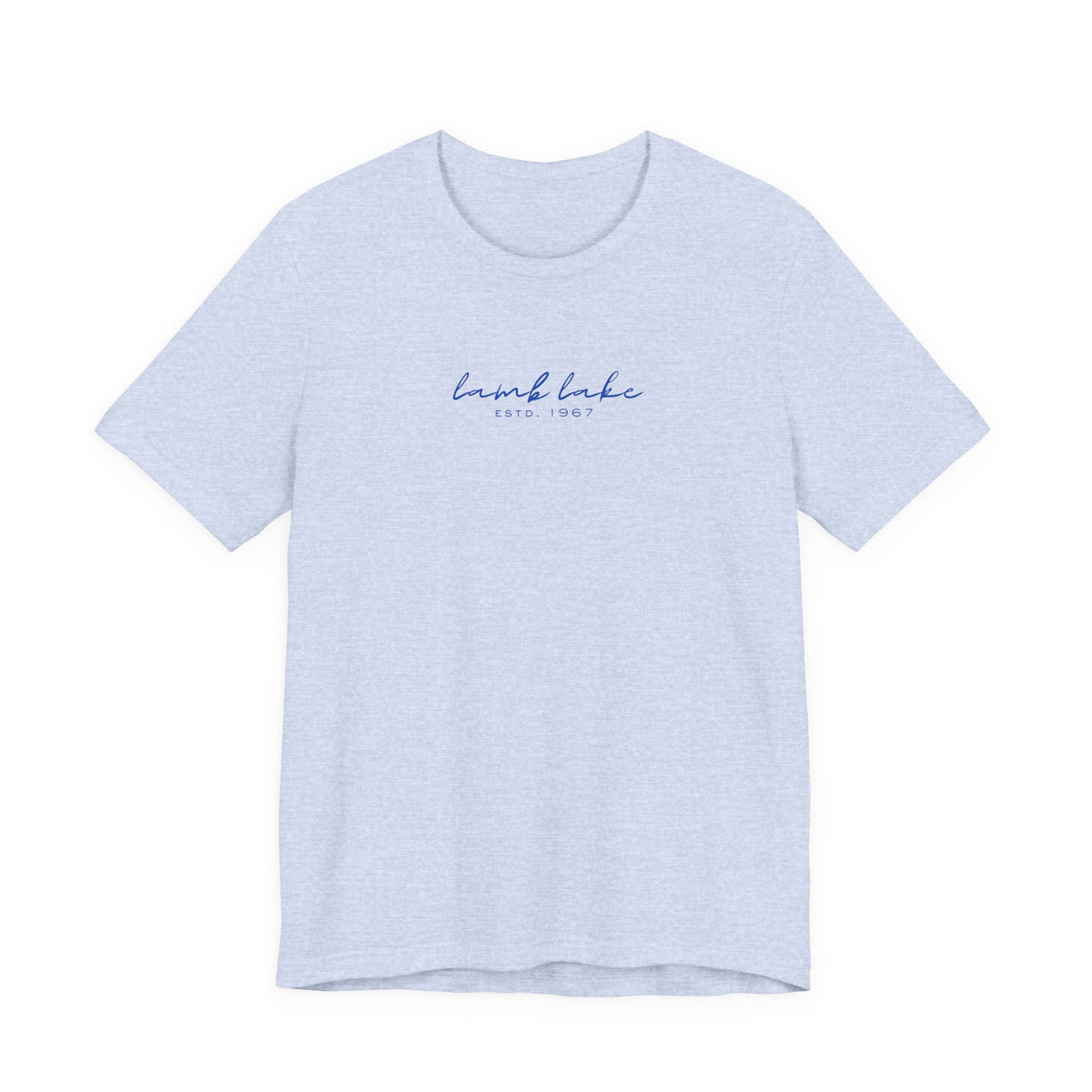 'lamb lake" Unisex Jersey Short Sleeve Tee