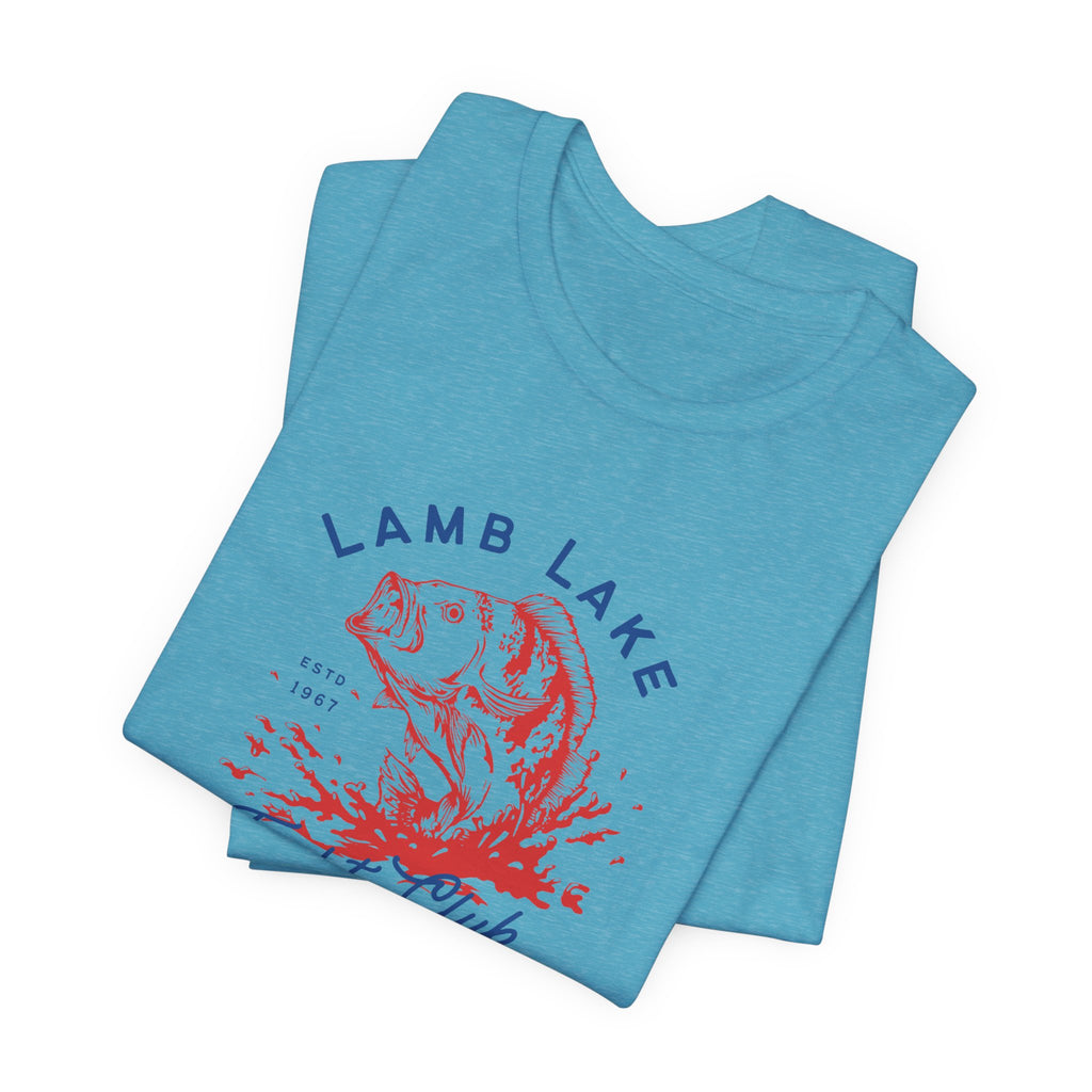 Lamb Lake Fight Club Fishing T-Shirt