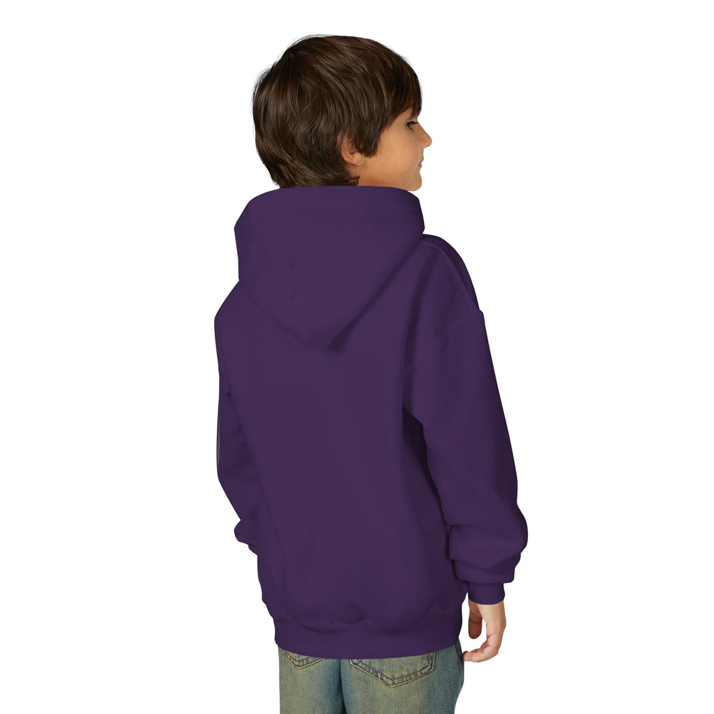 Youth Hoodie with "lamb lake" Script — Soft Casual Pullover