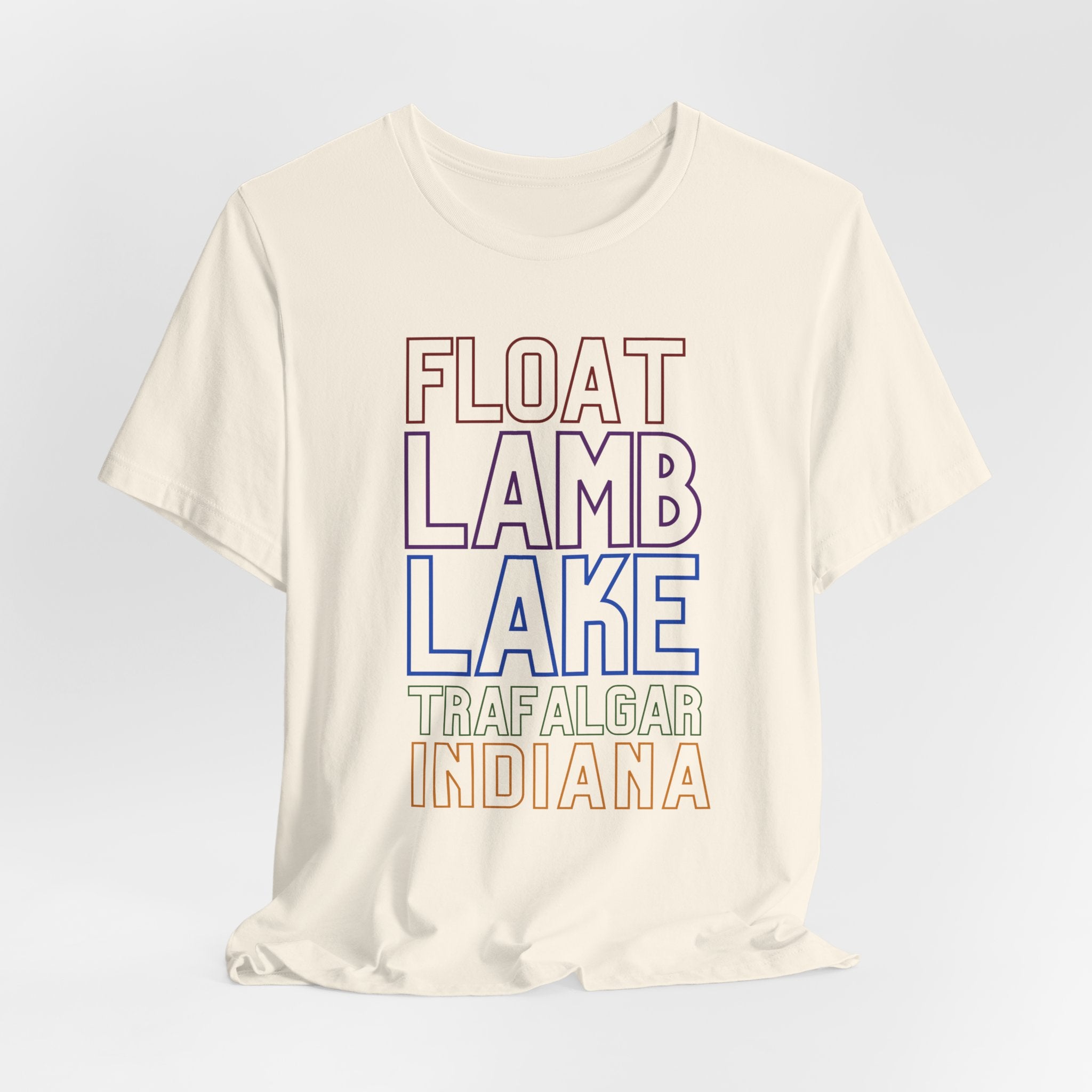 Float Lamb Lake Trafalgar Indiana T-Shirt