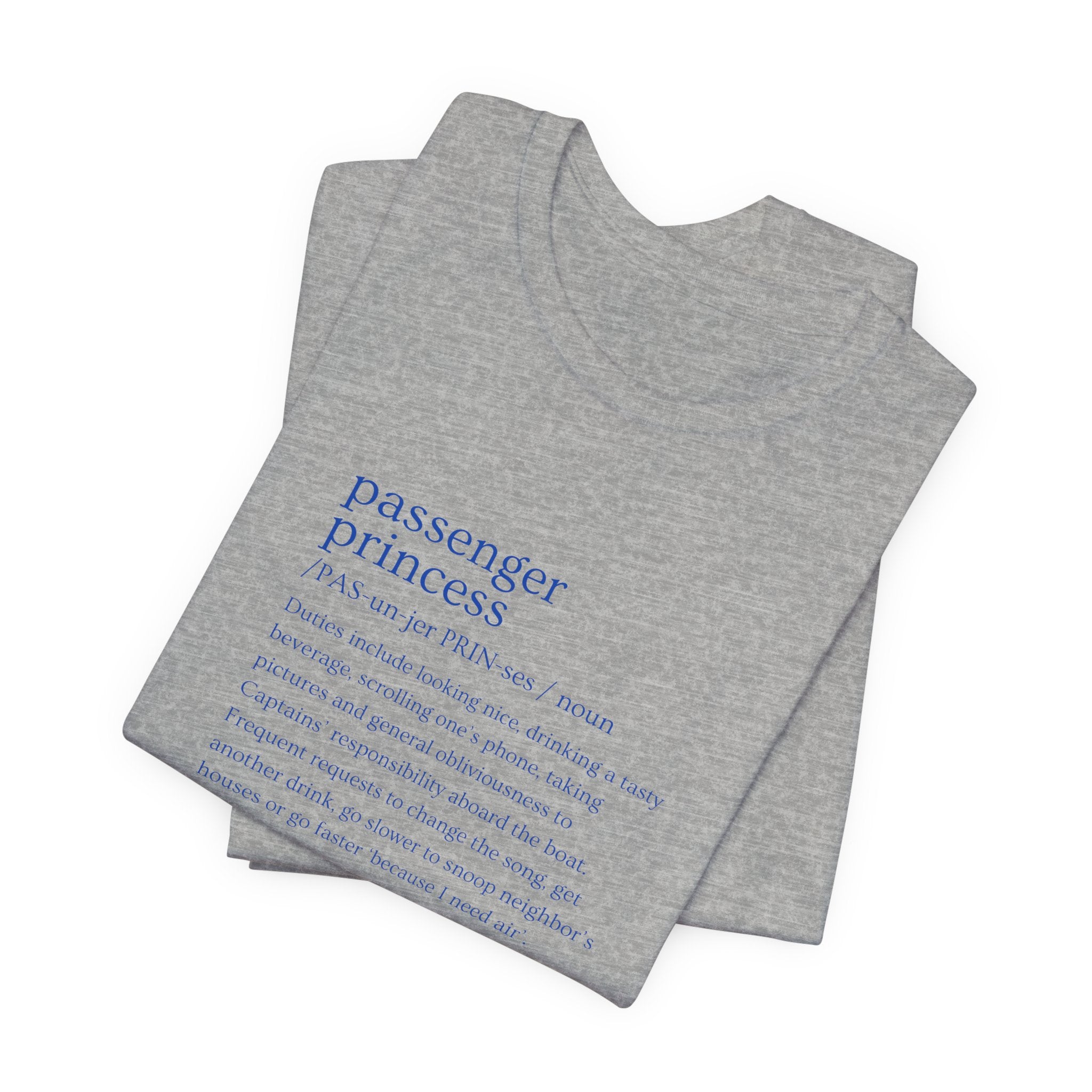 Passenger Princess Tee — Travel Definition Shirt