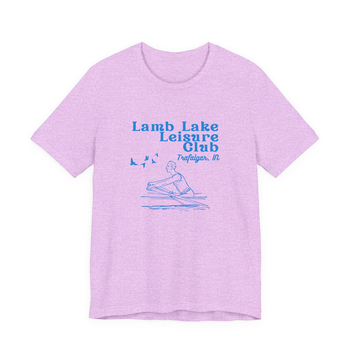 Kayak Tee – "Lamb Lake Leisure Club" Vintage Boating T-Shirt