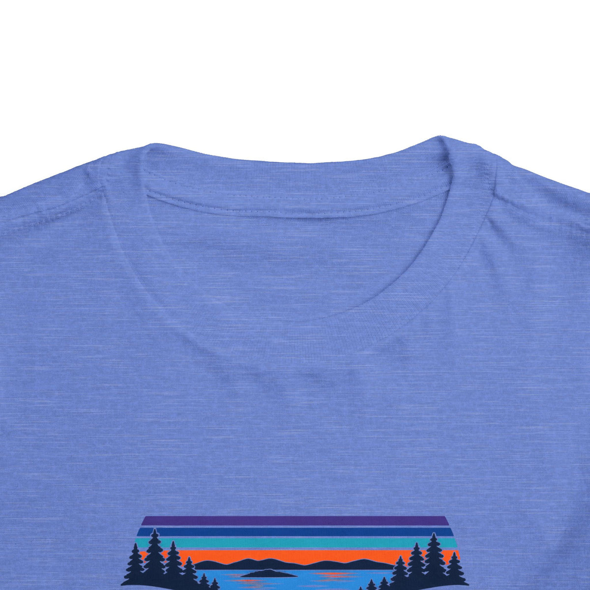 Toddler Tee - "Grandview Lake" Retro Sunset Graphic