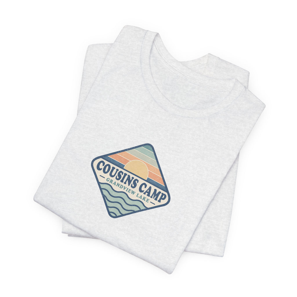 Camp Staff T-Shirt — 'Cousins Camp' Vintage Lake Tee