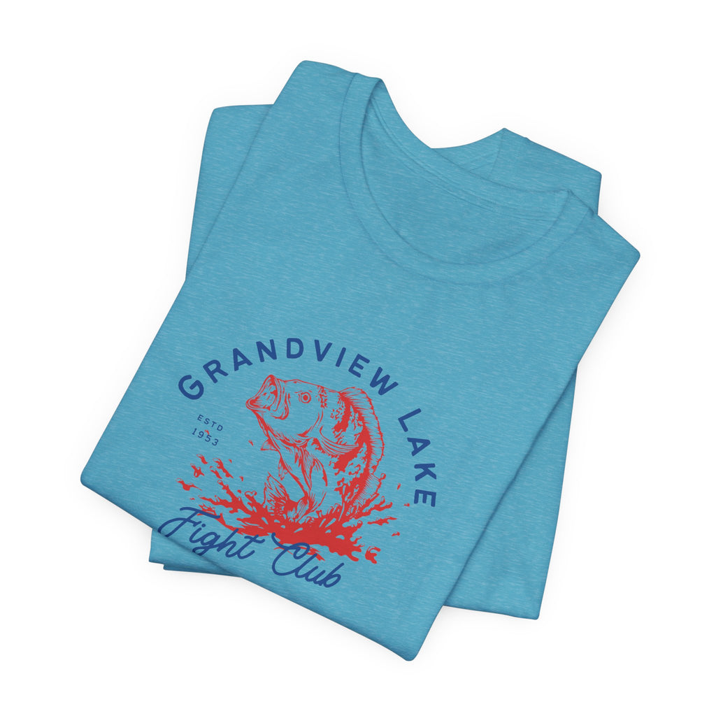 Grandview Lake Fight Club Fishing T-Shirt