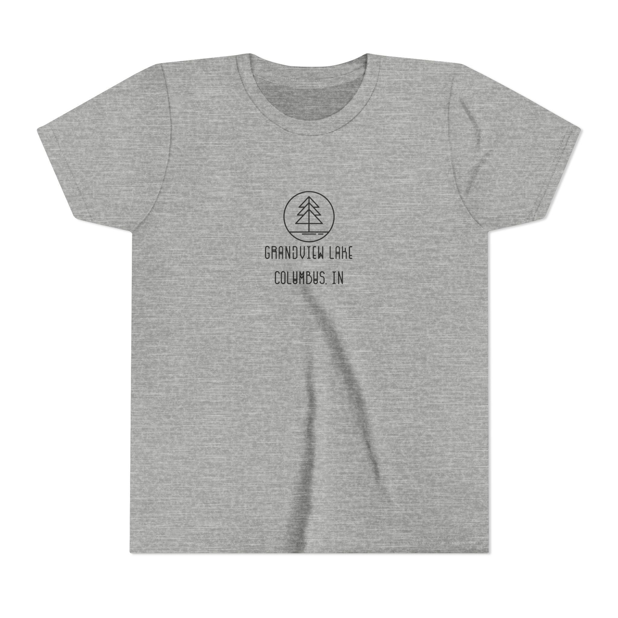 Youth Tee — 'Grandview Lake' Retro Camp Kids T-Shirt