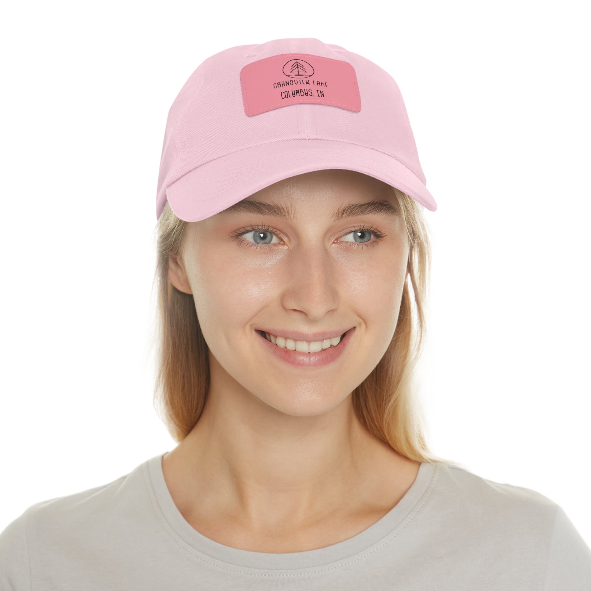Leather Patch Hat — Grandview Lake Outdoor Baseball Cap