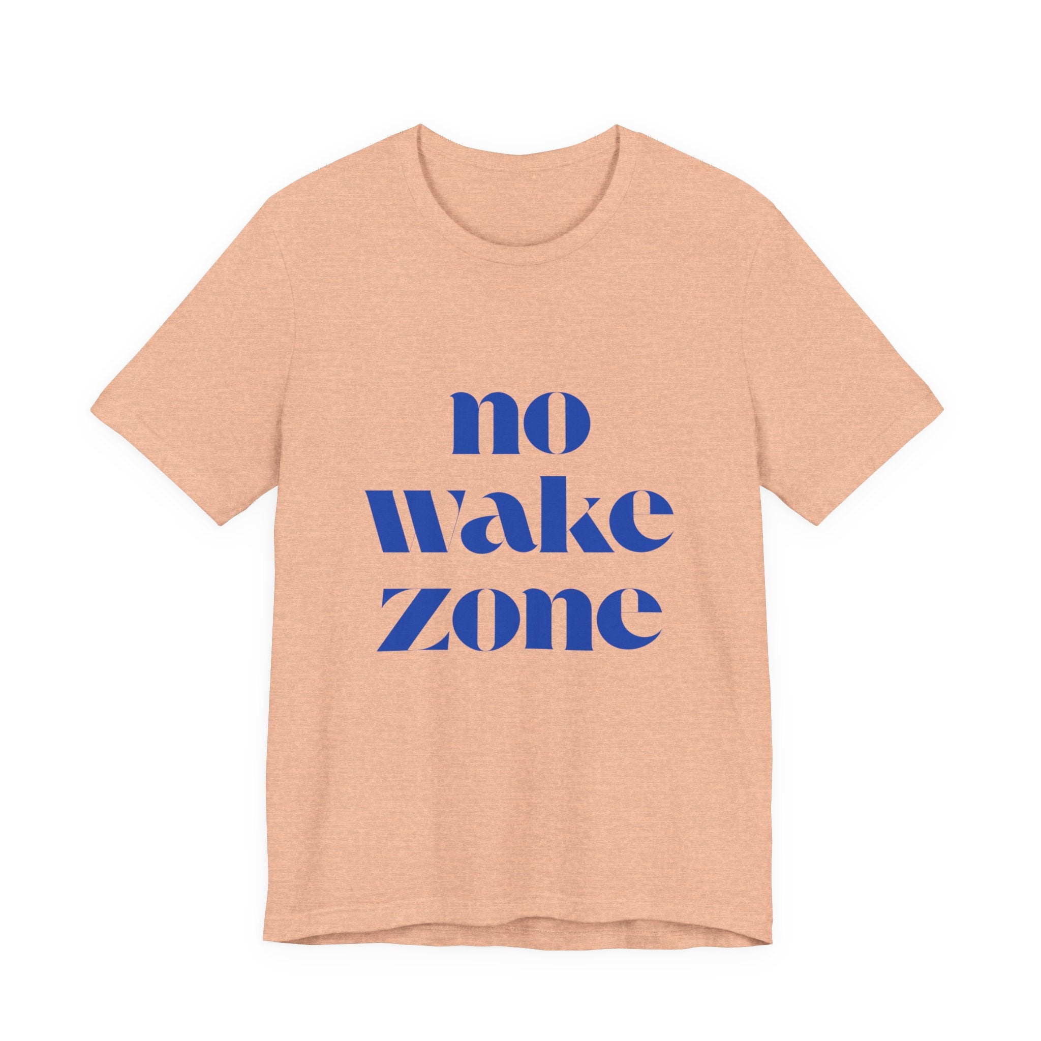 No Wake Zone T-Shirt — Nautical Relaxed Graphic Tee