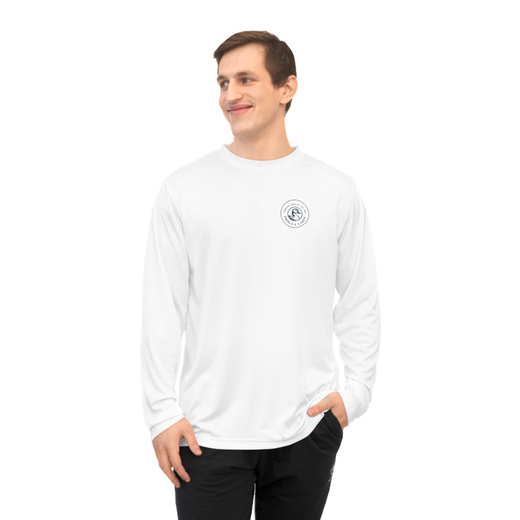 Performance Long Sleeve Shirt — Prince's Lake Fishing Logo