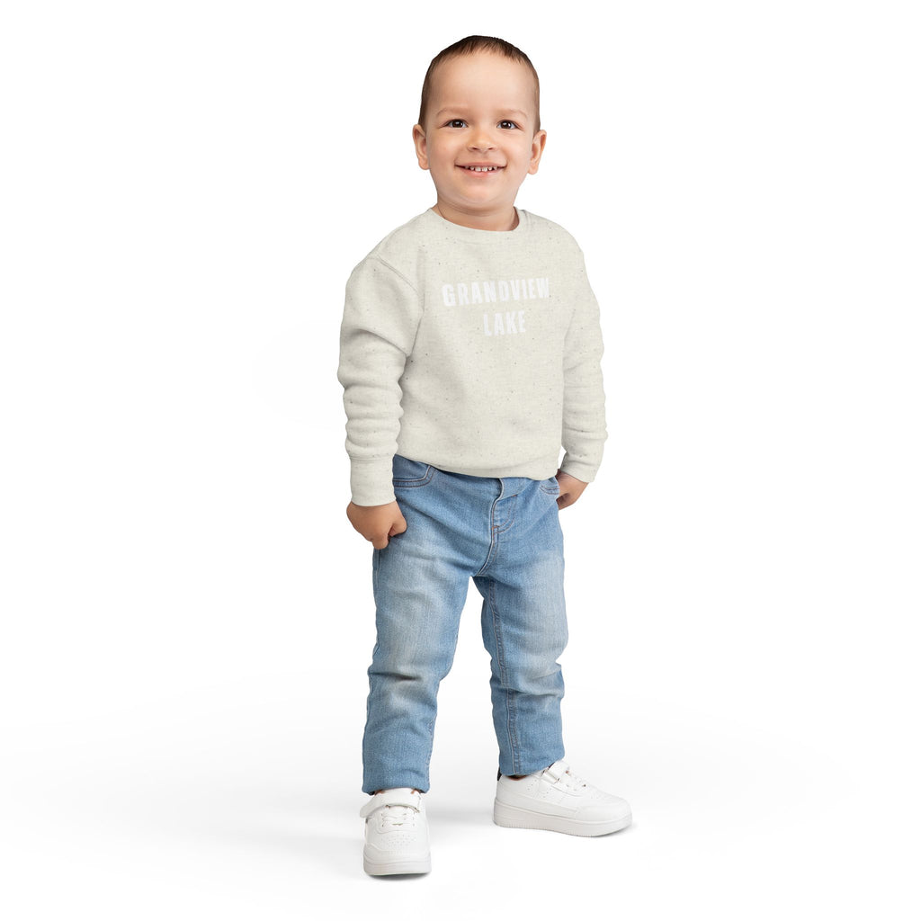 Toddler Sweatshirt - "PRINCE'S LAKES" Retro Camp Logo Kids Pullover