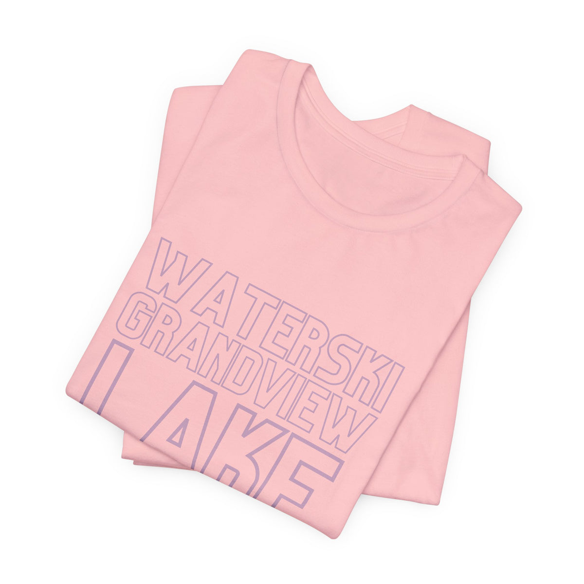 Grandview Lake Columbus Indiana Waterski Tee — Vintage Beach Town T‑Shirt
